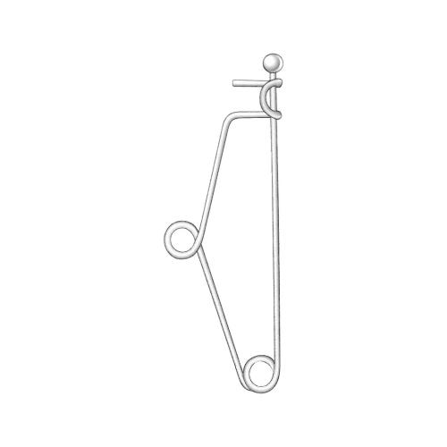 MAYO STERILIZING FORCEPS SAFETY PINS