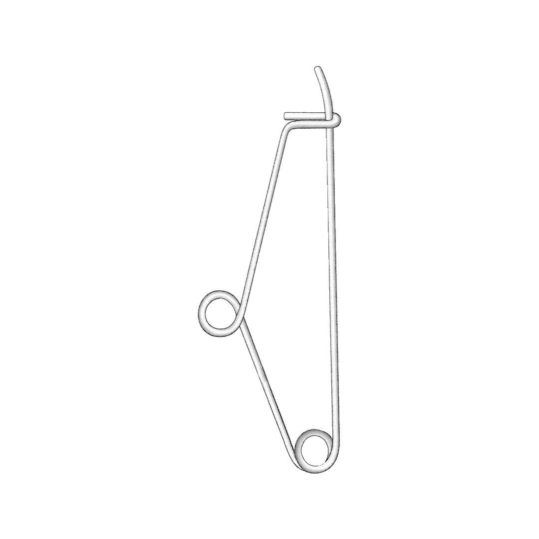 MAYO STERILIZING FORCEPS SAFETY PINS