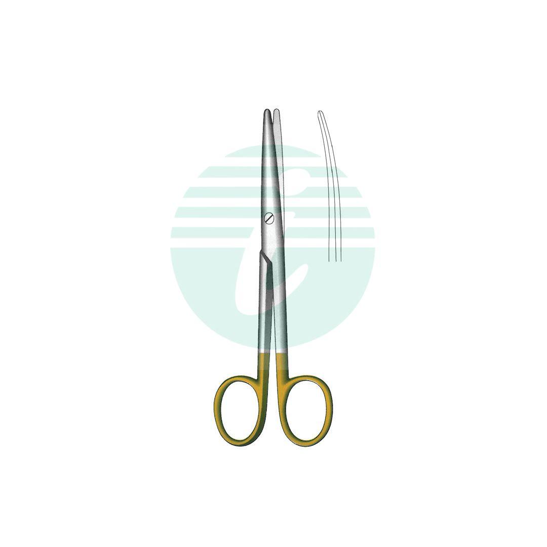 MAYO-STILLE SCISSORS WITH TUNGSTEN CARBIDE INSERTS Curved