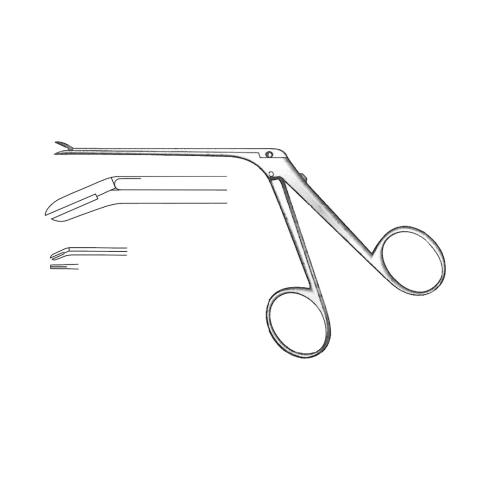 MCGEE MICRO EAR FORCEPS 80 mm Wire bending forceps bends downward