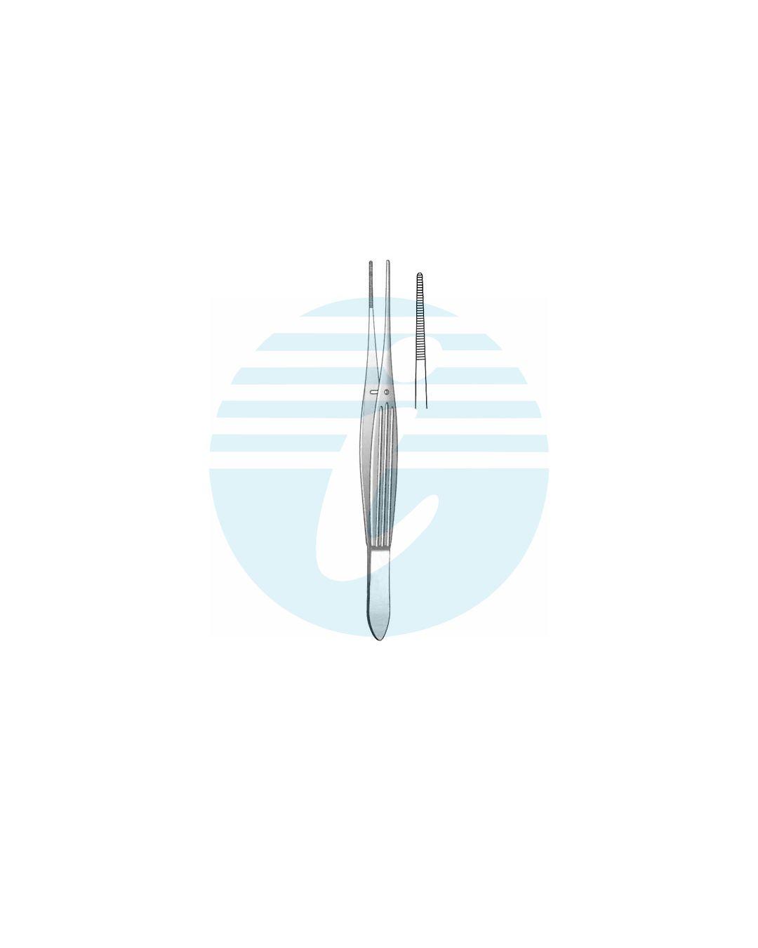 MCINDOE DRESSING AND TISSUE FORCEPS 1:2 Teeth