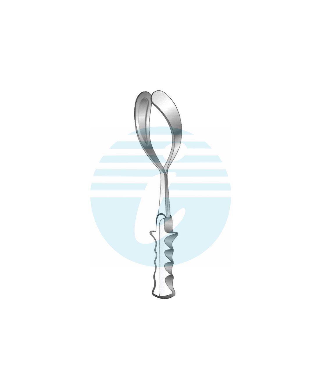 MCLEAN-LUIKART OBSTETRICAL (MIDWIFERY) FORCEPS Solid blades long shanks