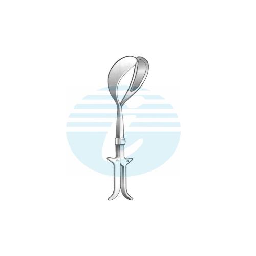 MCLEAN-TUCKERLUIKART OBSTETRICAL (MIDWIFERY) FORCEPS Solid blades long shanks