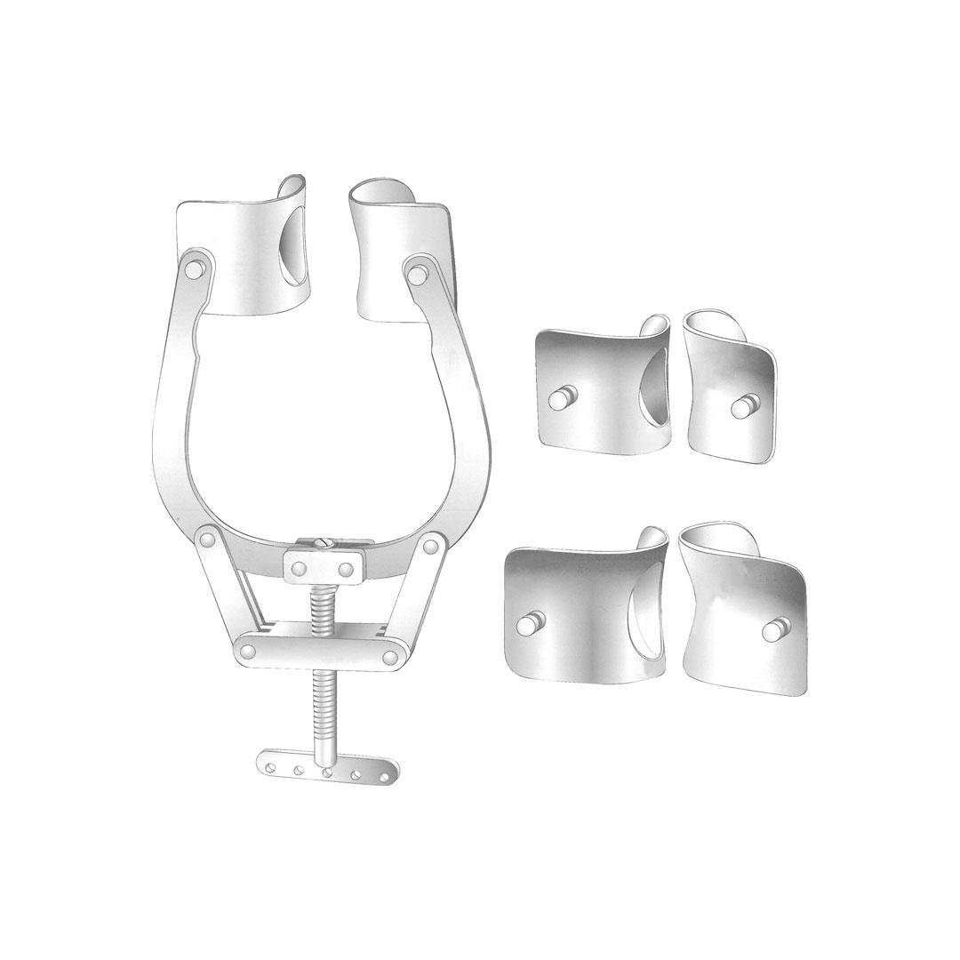 MERCEDES RETRACTOR THORACIC RETRACTOR one retractor & one pair of blades each