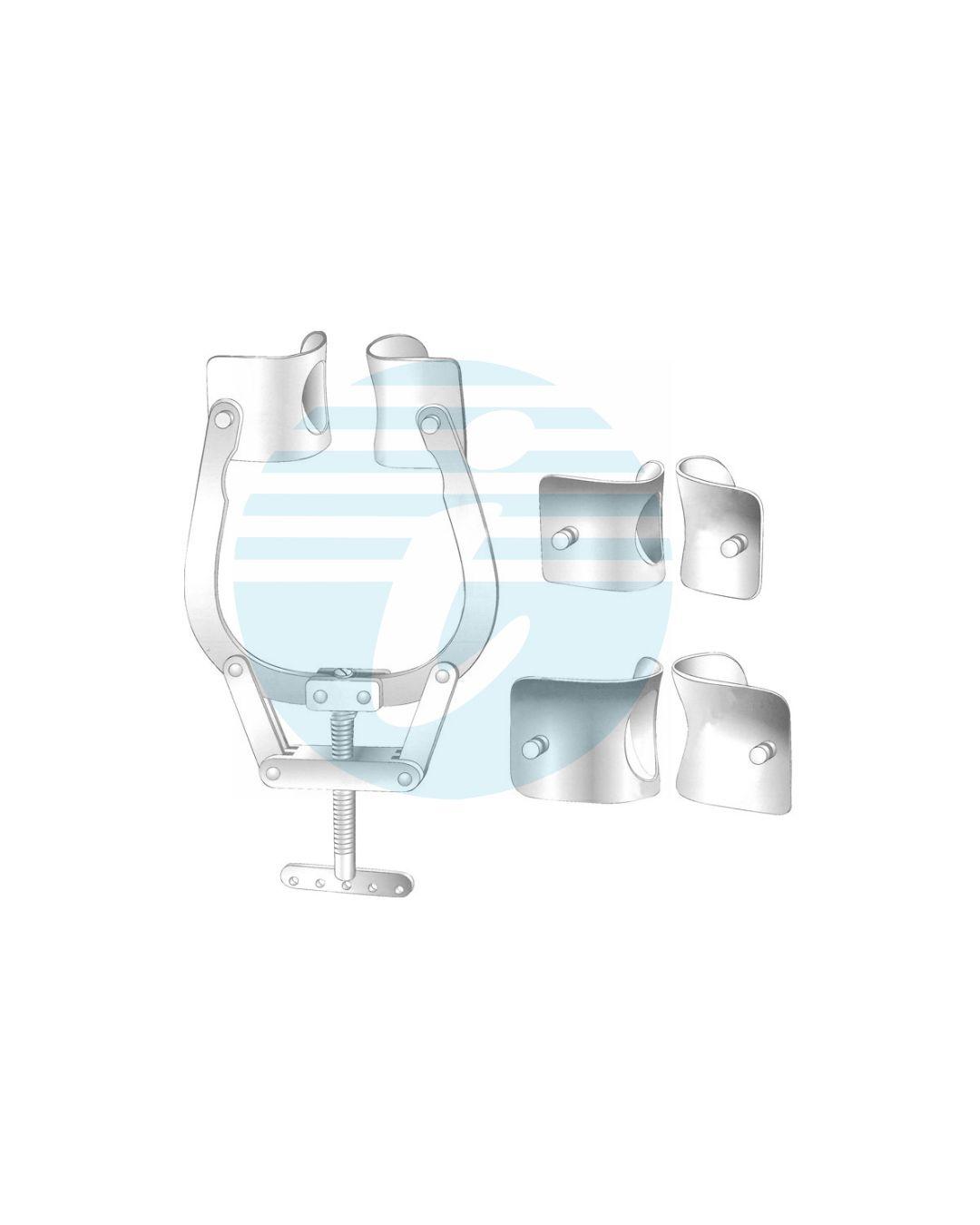 MERCEDES RETRACTOR THORACIC RETRACTOR one retractor & one pair of blades each