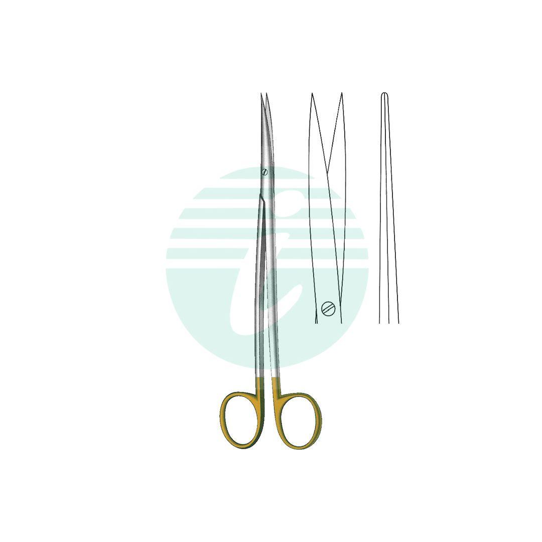 METZENBAUM-FINO SCISSORS WITH TUNGSTEN CARBIDE INSERTS S-shape Straight