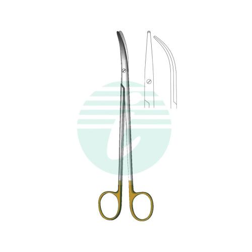 METZENBAUM-THOREK SCISSORS WITH TUNGSTEN CARBIDE INSERTS