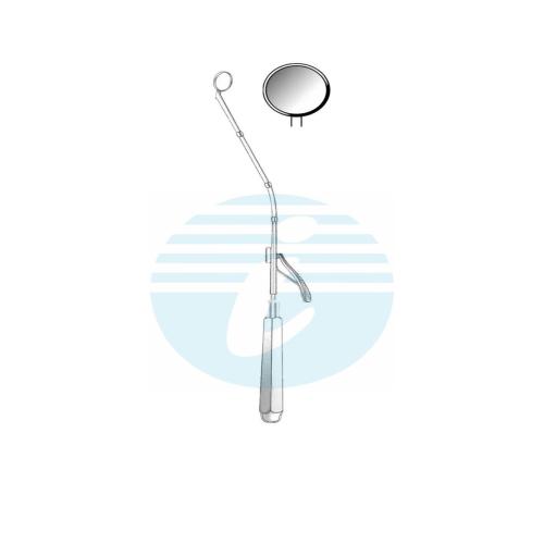 MICHEL LARYNGEAL MIRRORS AND HANDLES Fig. 1 Moveable mirror