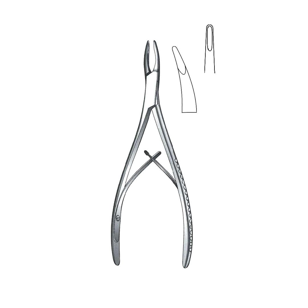 MICRO FRIEDMAN BONE RONGEUR FORCEPS 2 x 6 mm bite Delicate Straight