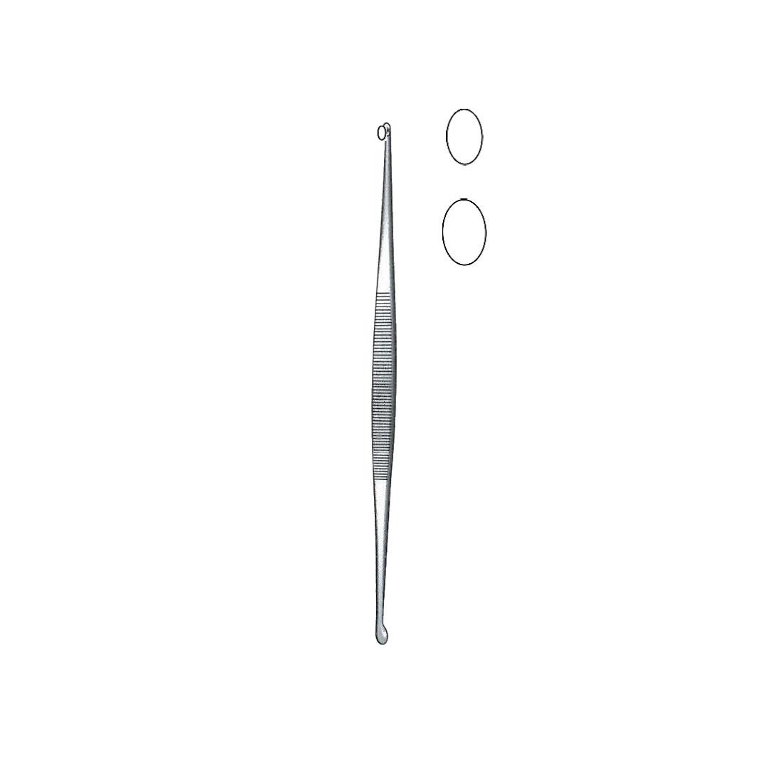 MILLER-COLBURN BONE CURETTES DOUBLE ENDED Double ended plain serrations