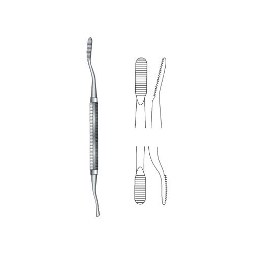 MILLER-COLBURN BONE FILES Double ended plain serration