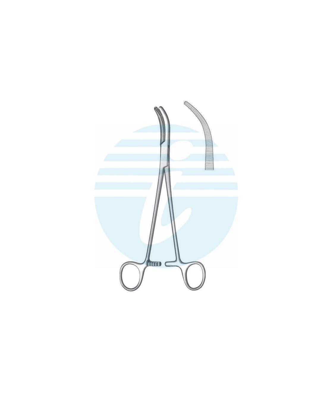  MOYNIHAN HYSTERECTOMY & VAGINAL CLAMPS FORCEPS CURVED