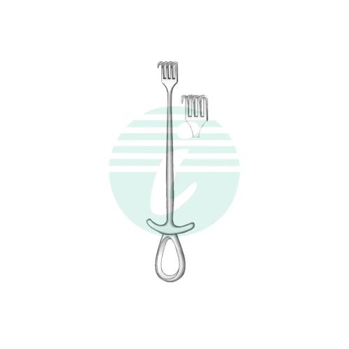 MURPHY Retractors 2 prongs Sharp