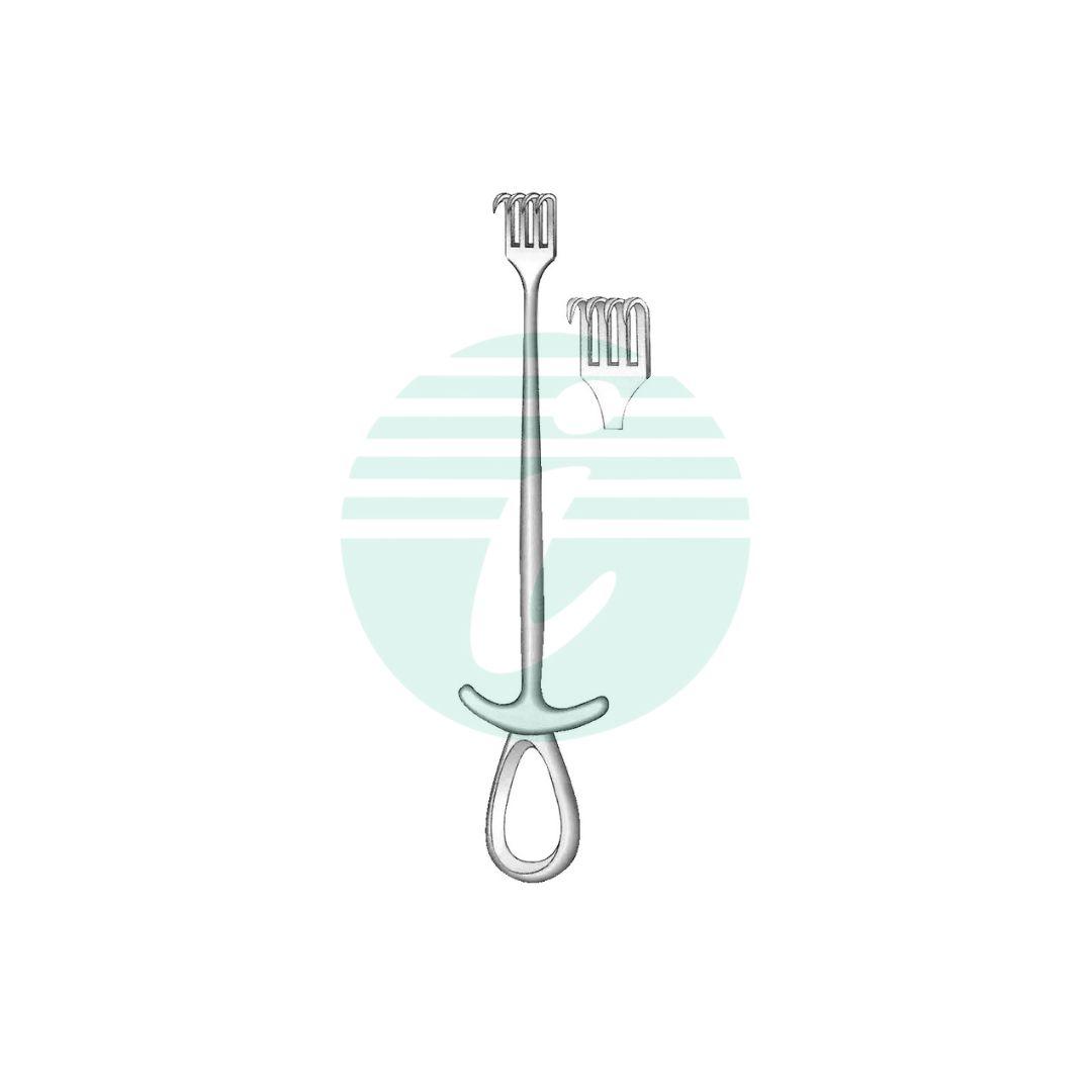 MURPHY Retractors 2 prongs Sharp