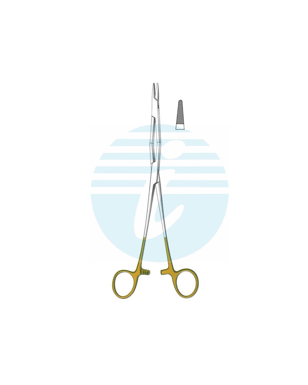 NAUNTON MORGAN NEEDLE HOLDERS TC GOLD 0.5 Normal profile 