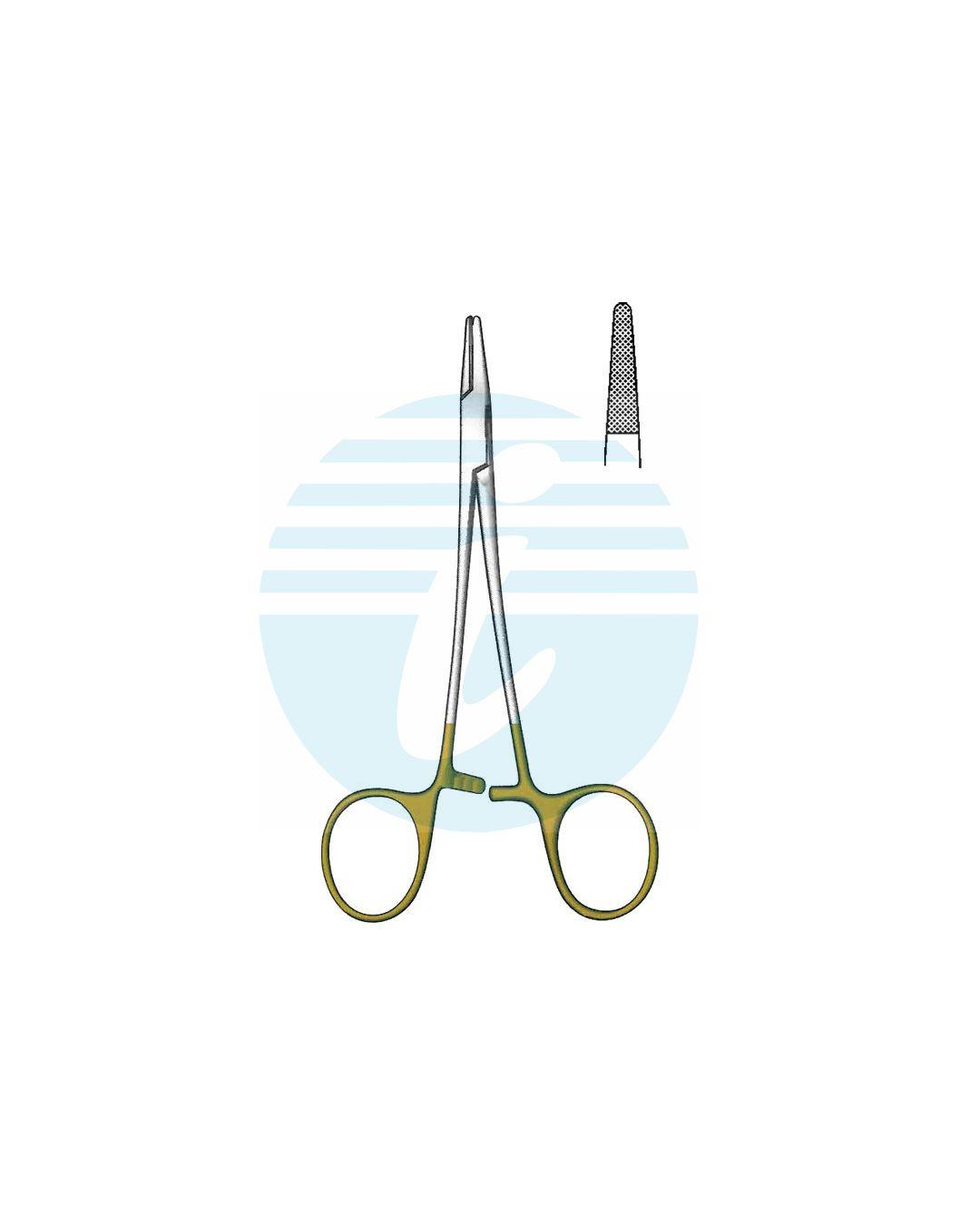 NEEDLE HOLDERS TC GOLD 0.4 Mini profile