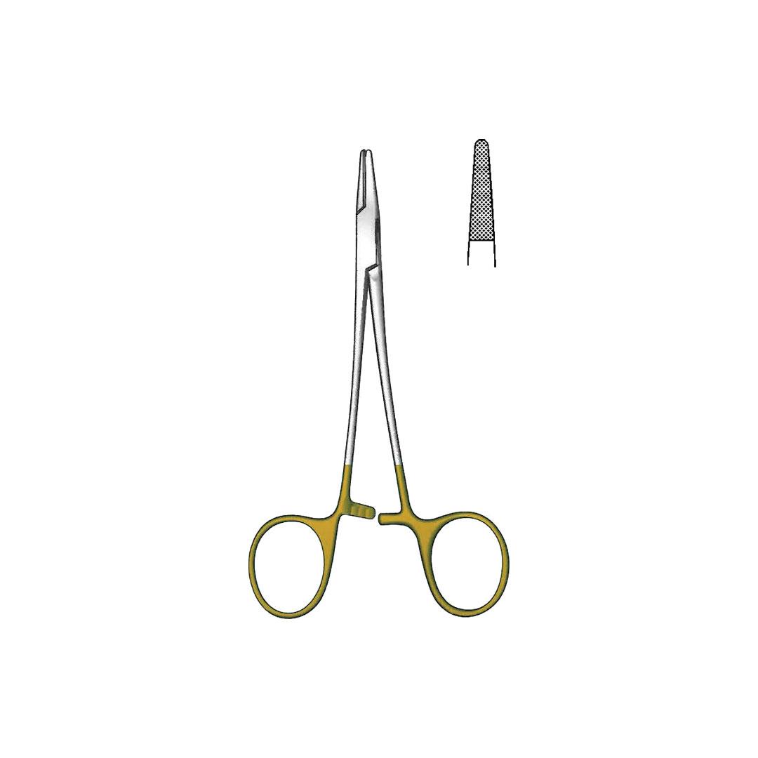 NEEDLE HOLDERS TC GOLD 0.4 Mini profile