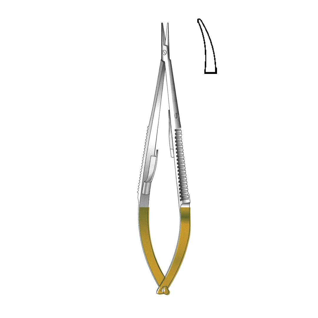 NEEDLE HOLDERS TC GOLD Smooth