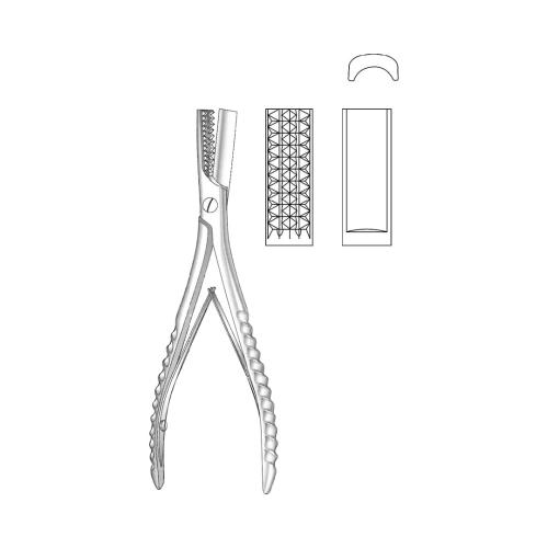 OBWEGESER BONE CONTOURING FORCEPS12 x 30 mm Convex  Concave Jaw