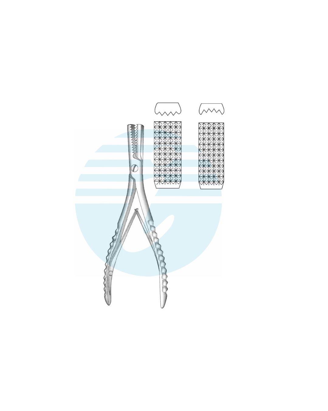 OBWEGESER BONE CONTOURING FORCEPS13.5 x 30 mm Flat  Flat Jaw