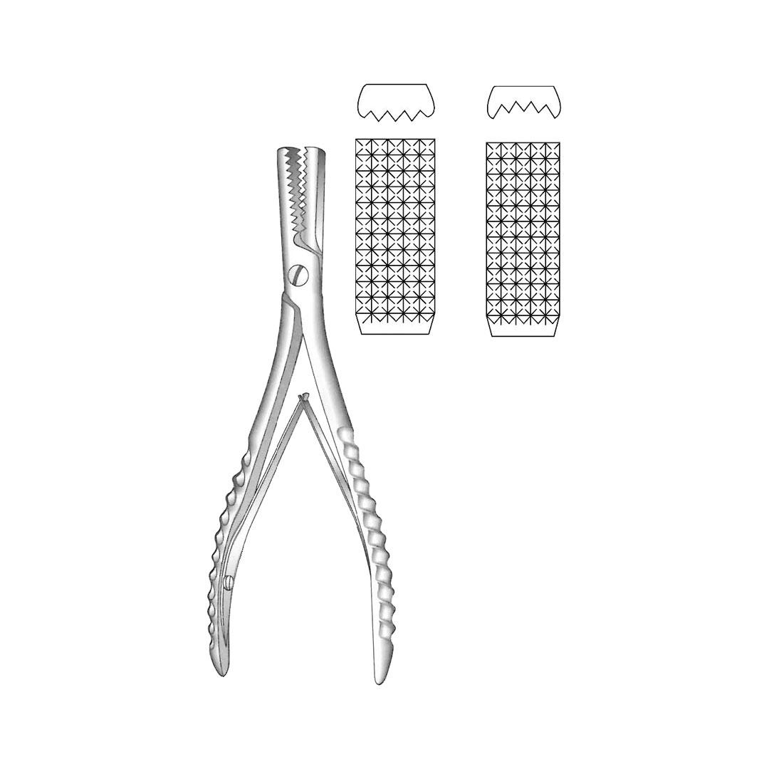 OBWEGESER BONE CONTOURING FORCEPS13.5 x 30 mm Flat  Flat Jaw