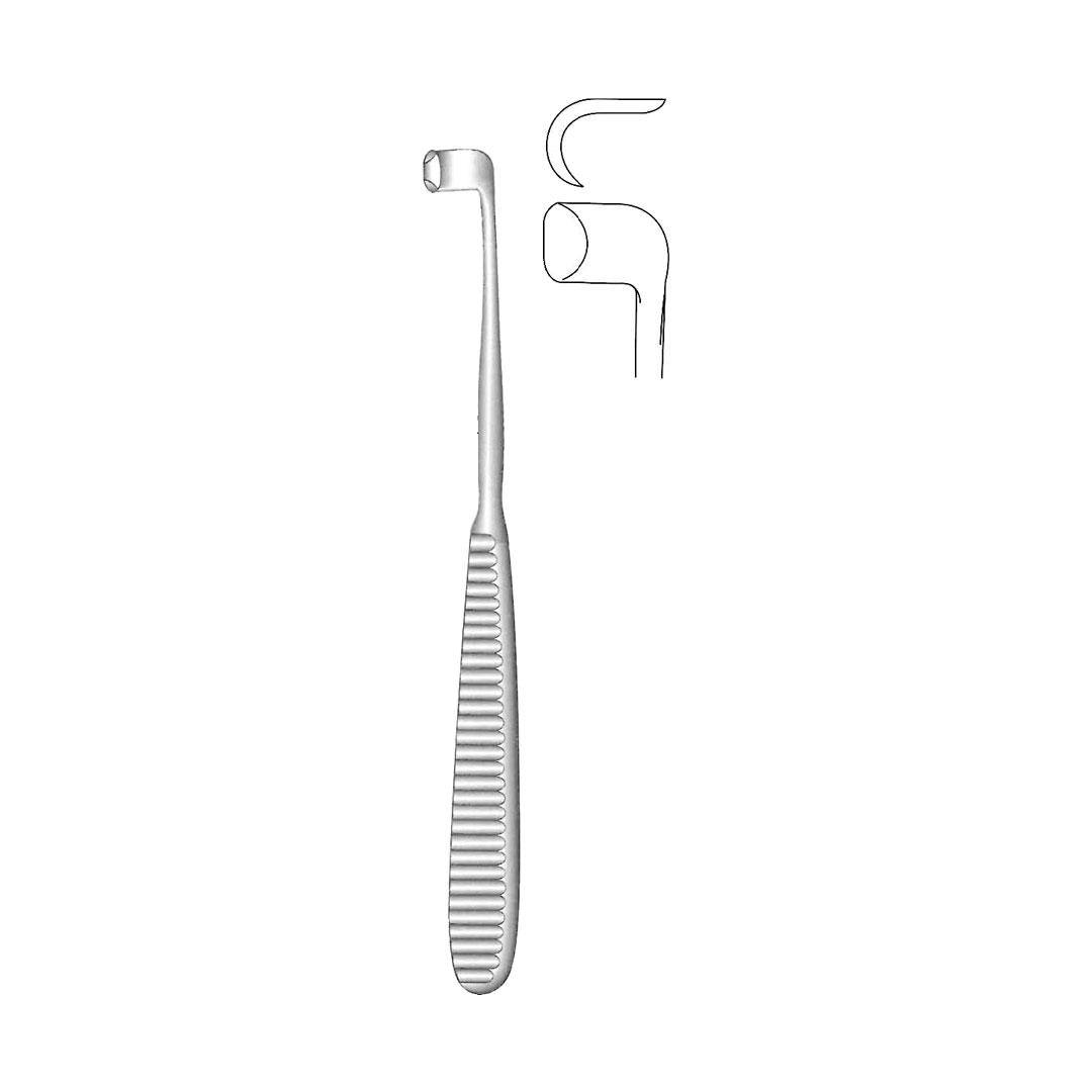 OBWEGESER CRANO MAXILLO-FACIAL SURGERY 10mm Angled to left