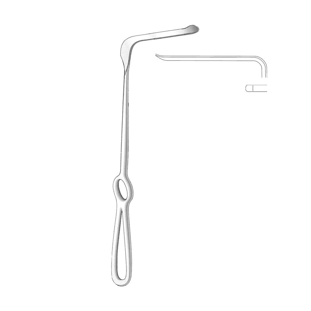 OBWEGESER CRANO MAXILLO FACIAL SURGERY Bent upwards
