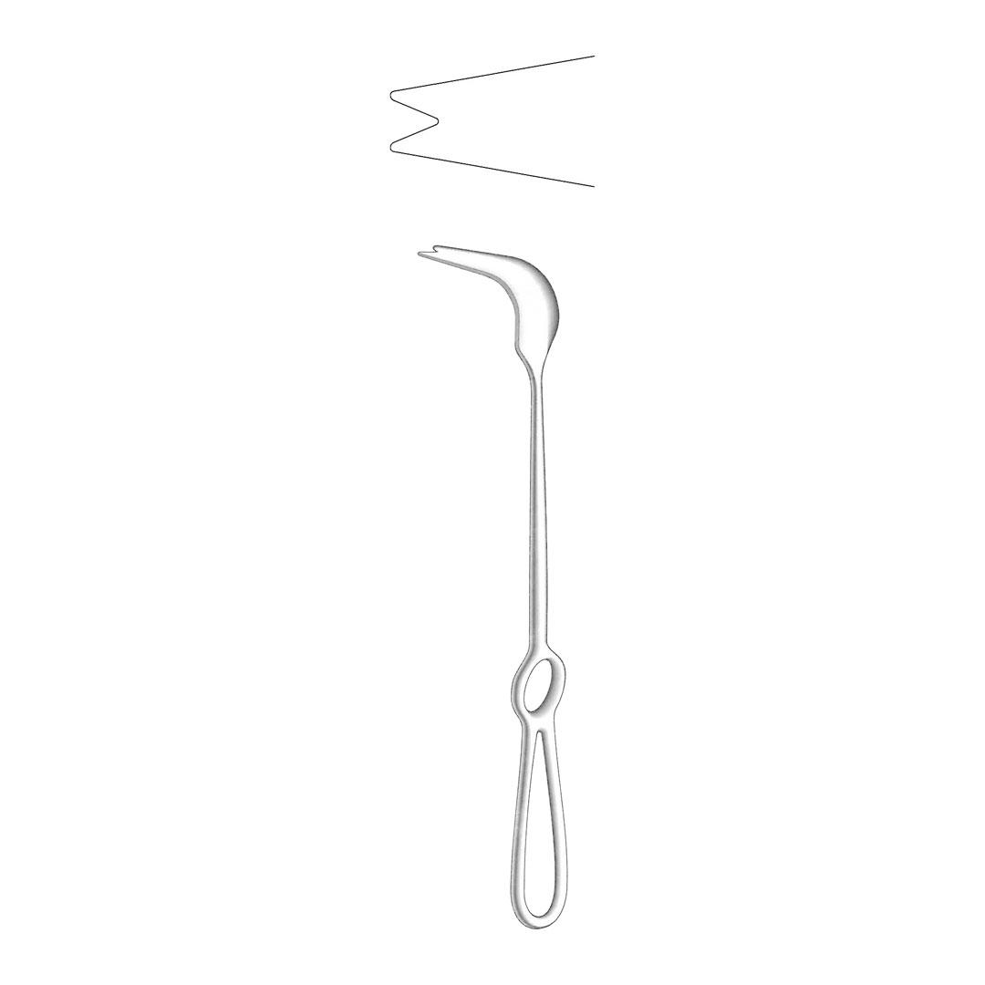 OBWEGESER CRANO MAXILLO-FACIAL SURGERY Nasal spine retractor