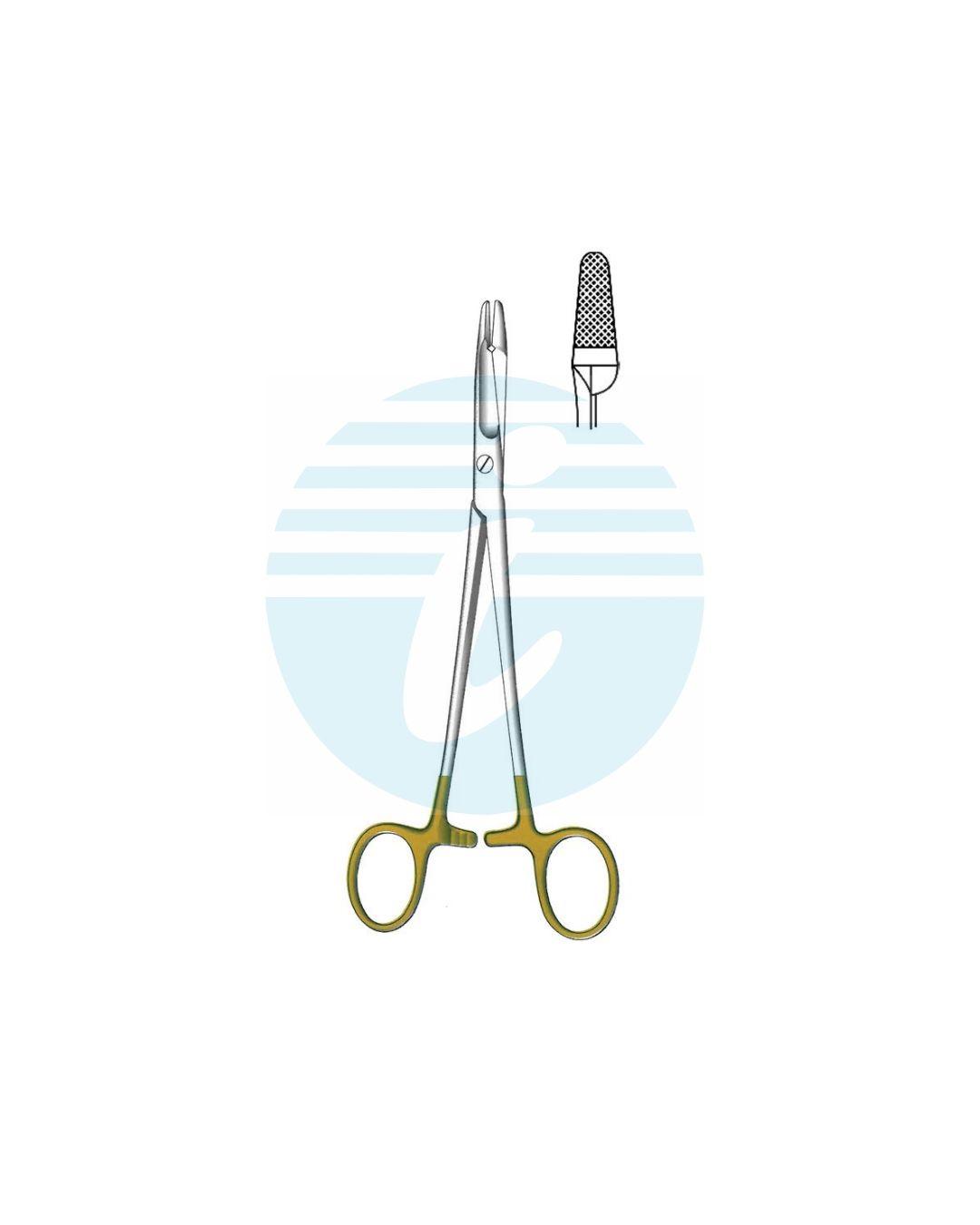 OLSEN-HEGAR NEEDLE HOLDERS TC GOLD 0.2 Micro profile