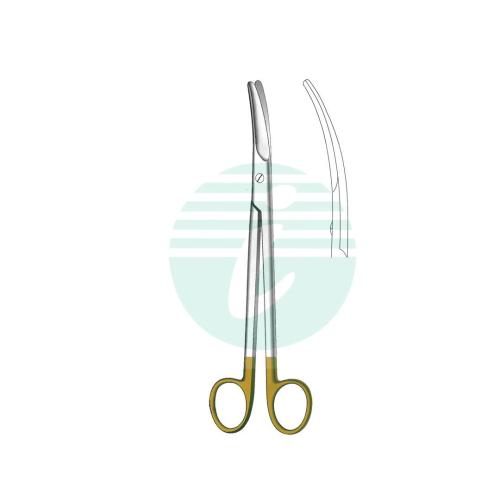 PARAMETRIUM SCISSORS WITH TUNGSTEN CARBIDE INSERTS Curved
