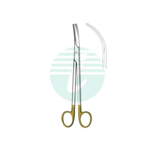 PARAMETRIUM SCISSORS WITH TUNGSTEN CARBIDE INSERTS Full Curved