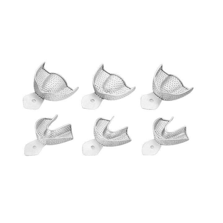 Perforated With Rim Lock, Set of 06 Pcs. Upper: S,M, L  Lower: S,M,L