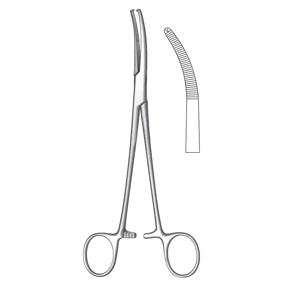 PHANEUF HYSTERECTOMY & VAGINAL CLAMPS FORCEPS 1:2 Teeth