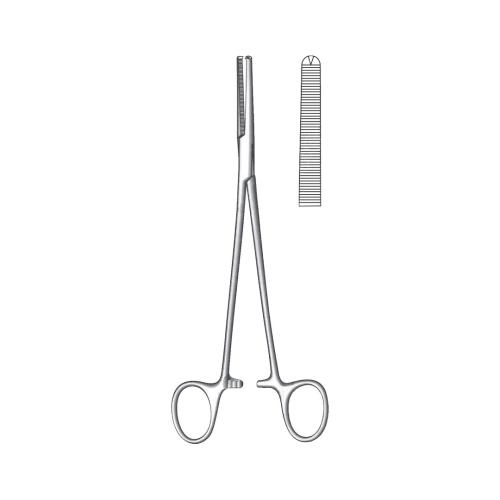 PHANEUF HYSTERECTOMY & VAGINAL CLAMPS FORCEPS 1:2 Teeth STRAIGHT