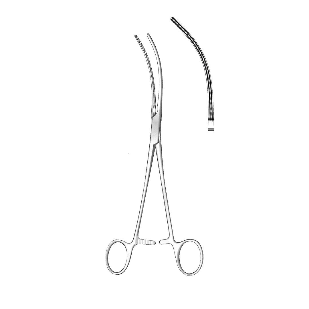 POTTS ATRAUMA CARDIOVASCULAR FORCEPS CURVED