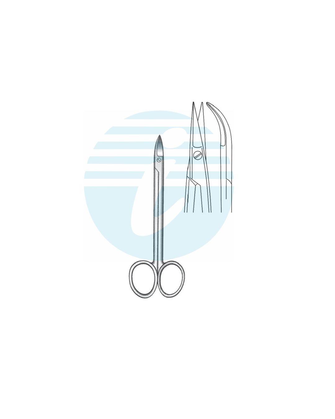QUINBY FINE OPERATING GUM & LIGATURE SCISSORS