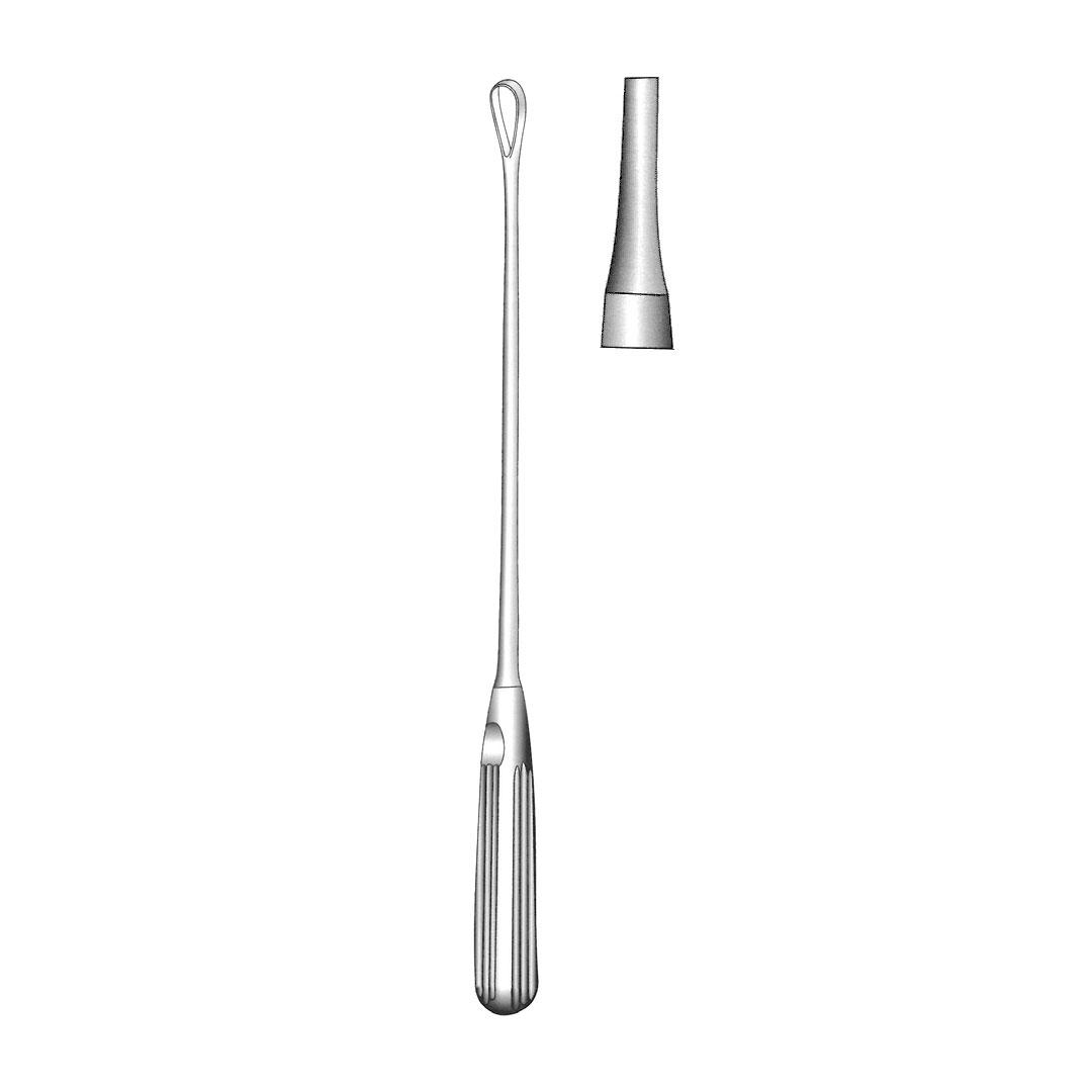 RECAMIER-SIMS-BUMM UTERINE CURETTES Rigid Blunt blades
