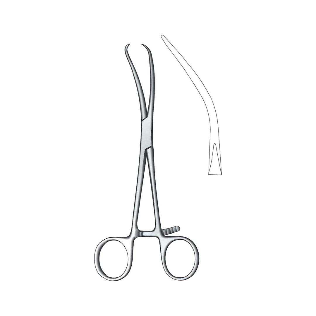 REILL BONE HOLDING & REDUCTION FORCEPS Bone reposition forceps Curved pointed tips