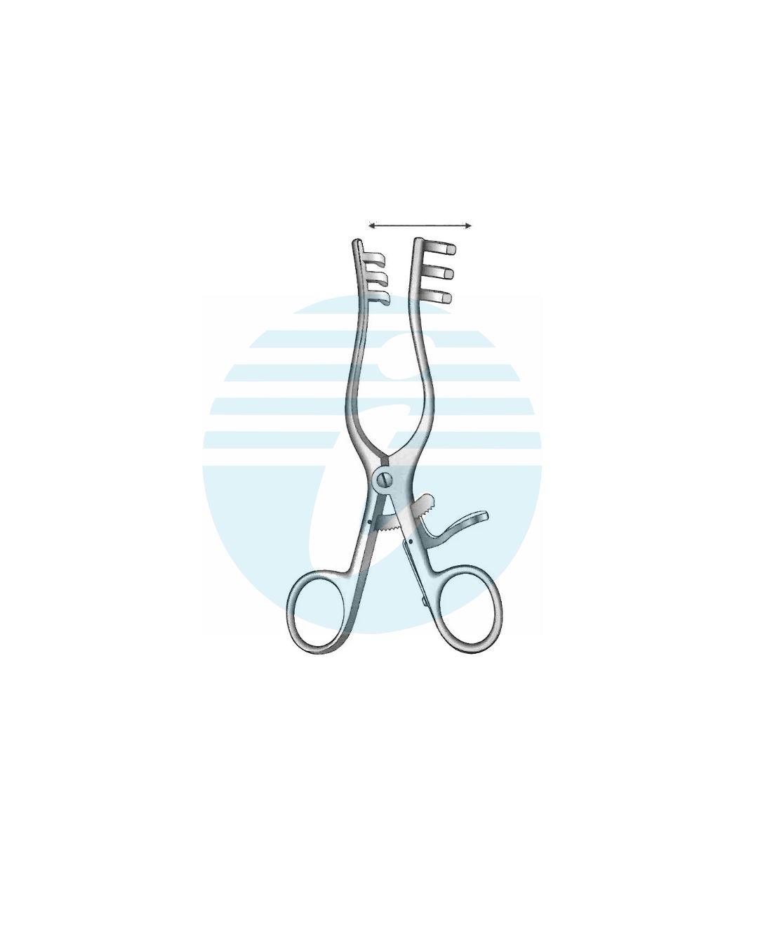 Retractors 3:3 Teeth