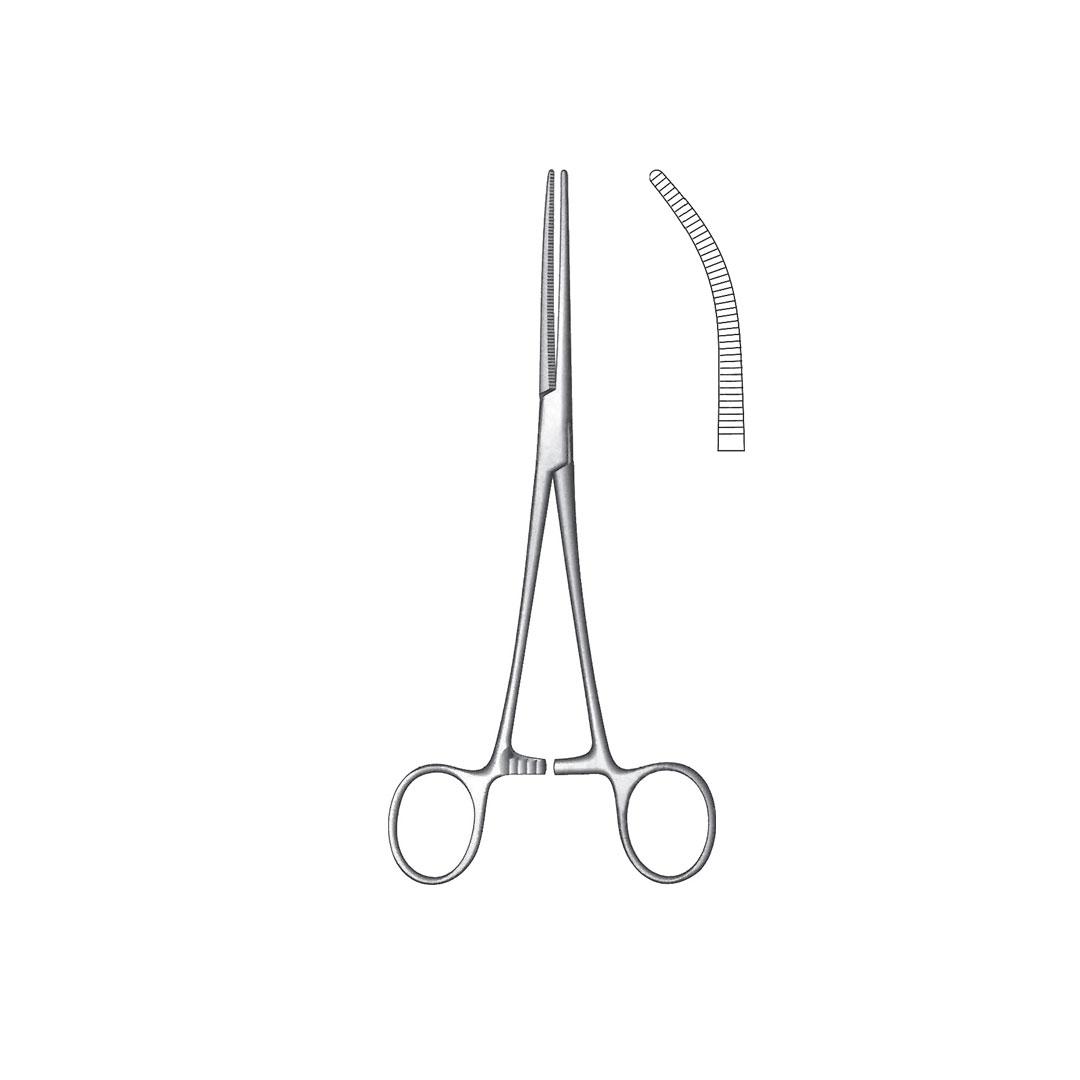 ROCHESTER-PEAN DELICATE ARTERY FORCEPS Curved