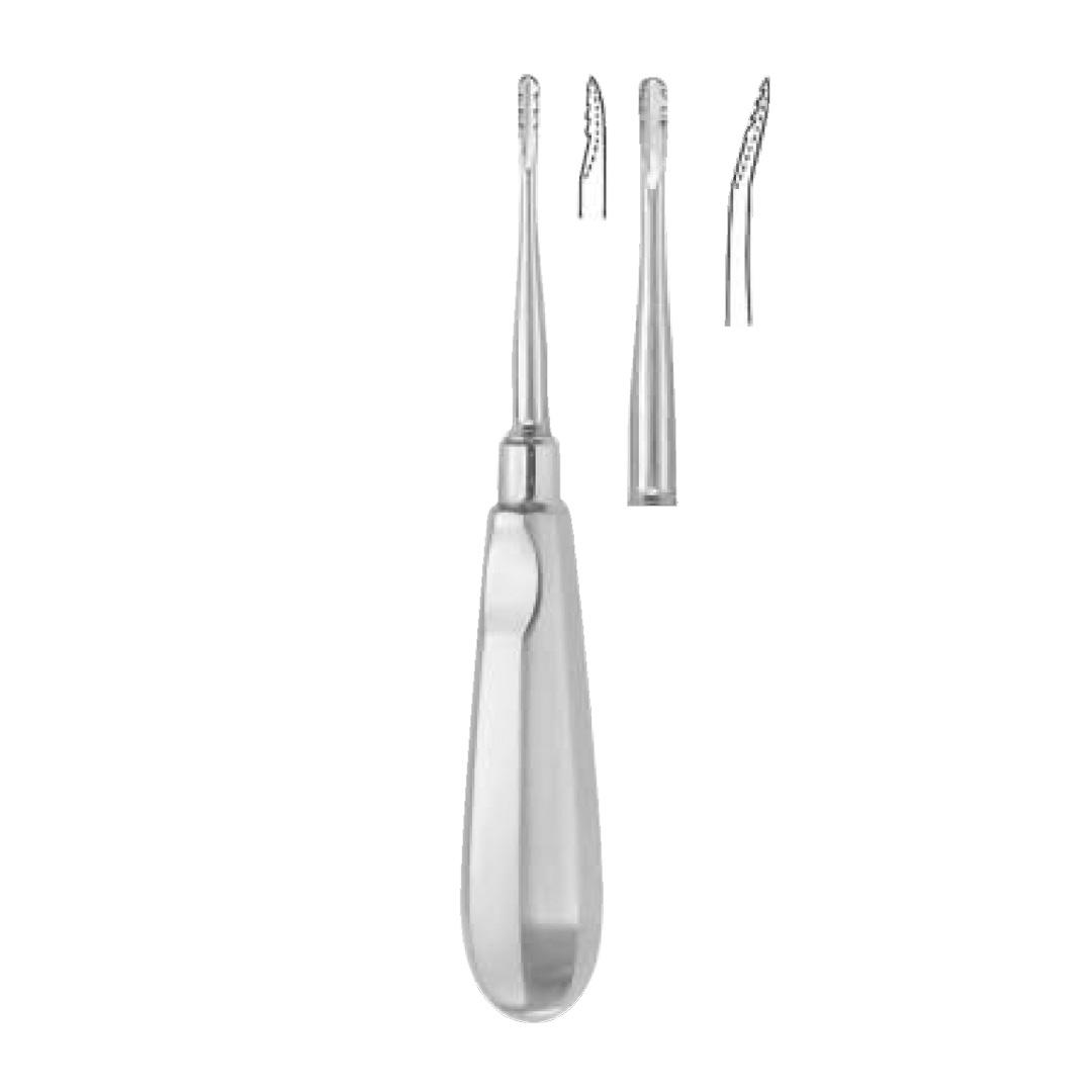 Root Elevators 2 LINDO LEVIAN 3x8mm Curved