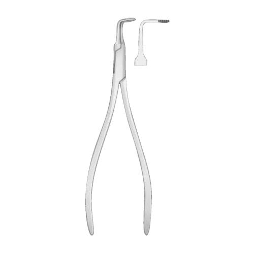Root Fragment Forceps 125mm 90°