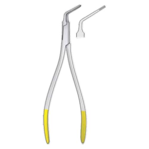 Root Fragment Forceps 130mm With Diamond