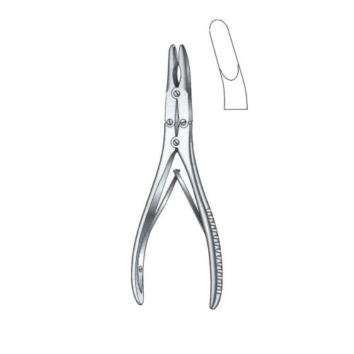 RUSKIN BONE RONGEUR FORCEPS Delicate Curved