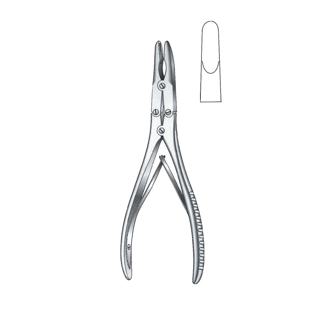 RUSKIN BONE RONGEUR FORCEPS Delicate Straight