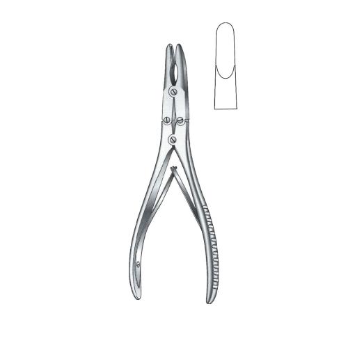 RUSKIN BONE RONGEUR FORCEPS Delicate Straight