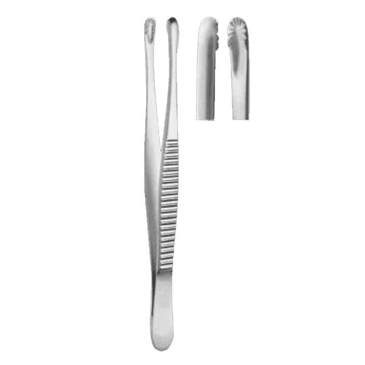 Russian Tissue Forceps Serrated Tip 15cm
