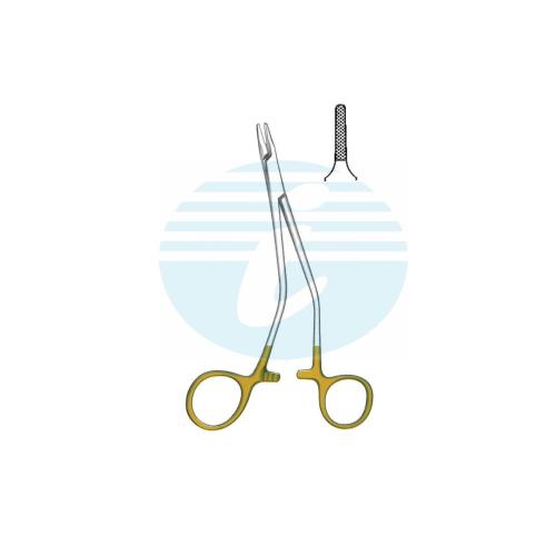RYDER NEEDLE HOLDERS TC GOLD 0.4 Angled Mini profile