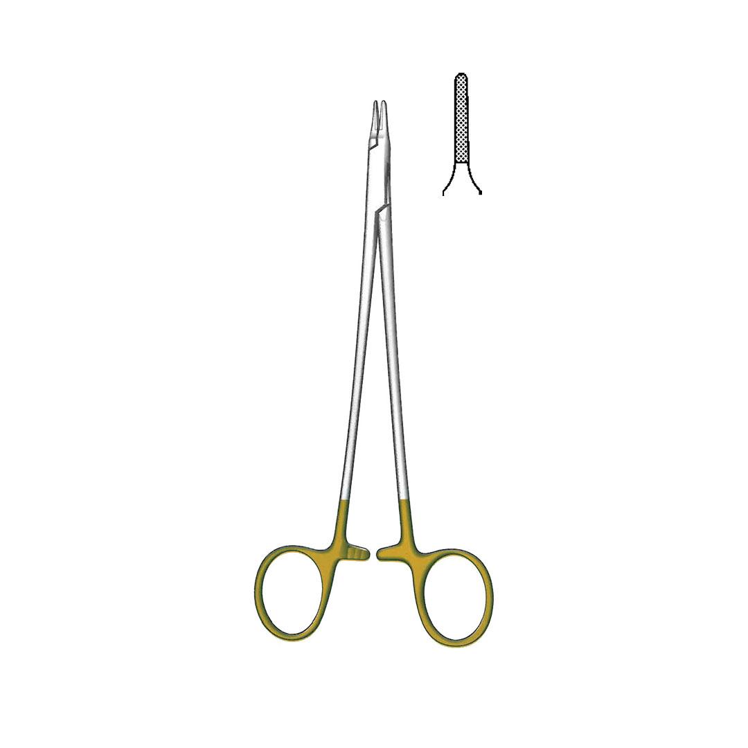 RYDER-VASCULAR NEEDLE HOLDERS TC GOLD 0.2 Micro profile Slender pattern
