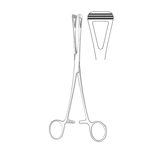 SCHEIBE TISSUE AND ORGAN HOLDING FORCEPS MEDIUM